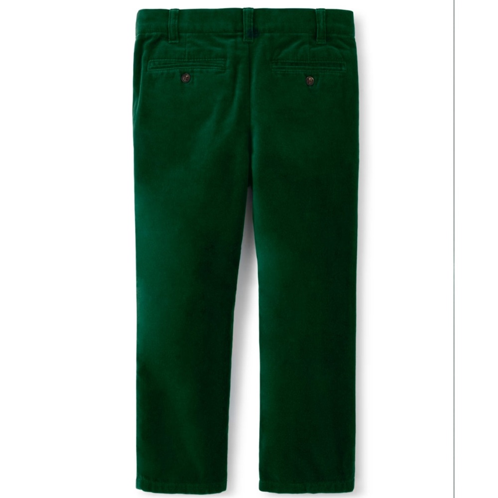 Gymboree Green Velvet Pants - Picture 3 of 9